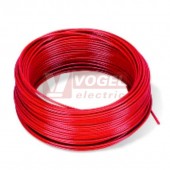 XY2CZ301 Lanko 10,5m, průměr 3,2mm, červený plastový plášť