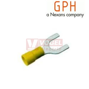 GF-U3,5    Vidlice lisovací s izolací PVC (4-6mm2)