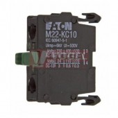 M22-KC10 Kontaktní prvek, šroubové svorky, zadní upevnění, 1Z (216380)