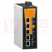 IE-SW-VL08MT-5TX-1SC-2SCS ethernetový Switch ValueLine, neřízený, 5xRJ45, 1xSC optický port 10/100MBit/s, 2xSCS optický port 10/100MBit/s, 12-45VDC, IP30, š 53,6mm, -40..+75°C (1345240000)