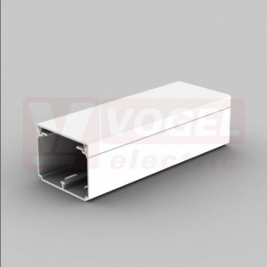 Lišta v 40xš 60 LH 60x40_P2 (2m karton) hranatá, bílá RAL9003, samolepící páska