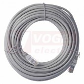 UTP CAT5E 25M patch kabel, plášť PVC šedý, délka 25M, licna (lanko), izolace vodičů  HDPE, 1000 Base-T (Gigabit Ethernet) (S9130)