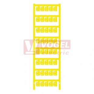 SFC 0/12 MC NE GE  žlutý, SlimFix Clip štítek 12x5,8mm pro zn.vodičů, nacvaknutím, pro průřez 0,5-1,0mm2, průměr 1,5-2,5mm (1813160000)