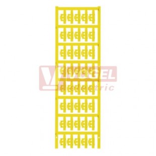 SFC 0/21 MC NE GE  žlutý, SlimFix Clip štítek 21x5,8mm pro zn.vodičů, nacvaknutím, pro průřez 0,5-1,0mm2, průměr 1,5-2,5mm (1813210000)