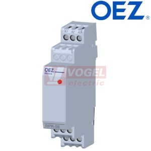 RPR-08-002-X230-SE  relé instalační 2P/8A  230VAC, 24VAC/DC - ZE signálka (Minia)