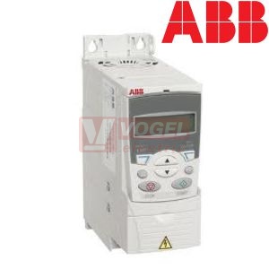 ACS355-03E-01A2-4+B063 frekvenční měnič 0,37kW/ 1,2A/ 3x380-480VAC, IP66/67, včetně EMC filtru, včetně asistenč.ovl.panelu