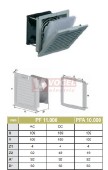 PF 11.000 IP54  230VAC, RAL7035, UL (7940025789) otvor 92x92mm, ventilátor s filtr.vložkou 16m3/h