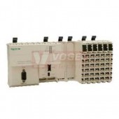 TM258LF42DT4L M258 Ethernet, CANopen, RS232/RS485, 2 sloty pro kom. moduly, 42DI/DO,4AI