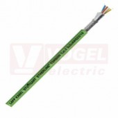 Unitronic ETHERLINE TORSION Cat.5  UL 2x2xAWG22/19 (AWM) Vysoce flexibilní kabel pro PROFINET, plášť zelený (RAL6018), PUR izolace, pro torzní namáhání (2170888)