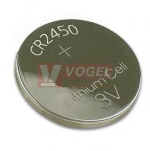 Baterie  3,00 V knofl. CR2450 600mAh lithiová , GP blistr/5ks (B1585)