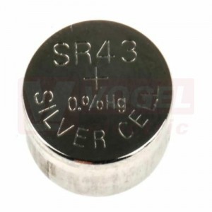 Baterie  1,55 V knofl. SR43 Vinnic 120mAh (541-007)