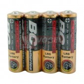 Baterie  1,50 V LR6  tužková alkalická, BC Extra Power (AA), shrink 4ks