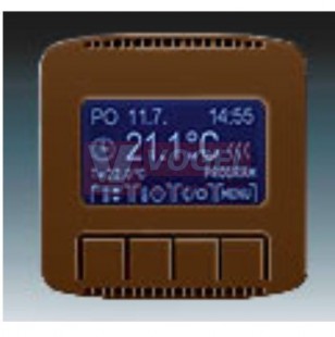 3292A-A10301 H Termostat univerzální programovatelný (ovládací jednotka); hnědá - Tango