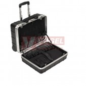 TOP CASE - plastový kufr, prázdný, k dovybavení, teleskopická rukojeť, kolečka, švh 465x352x255mm, barva černá (1345330000)