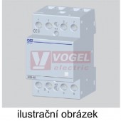 Stykač inst. 40A 4/0  24V AC/DC   RSI-40-40-X024 Instalační stykač Ith 40 A, Uc AC/DC 24 V, 4x zapínací kontakt (43128)