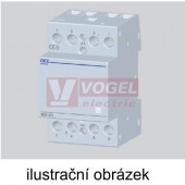 Stykač inst. 63A 3/1 230VAC/DC   RSI-63-31-X230 Instalační stykač Ith 63 A, Uc AC/DC 230 V, 3x zapínací kontakt, 1x rozpínací kontakt (43134)