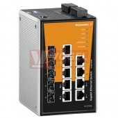 IE-SW-PL09M-5GC-4GT ethernetový Switch PremiumLine, řízený 4xRJ45 10/100/1000MBit/s, 5x kombinovaný port 10/100/1000MBit/s nebo 100/1000BaseSFP, 12-60VDC, IP30, š 80,2mm, 0..+60°C (1241370000)