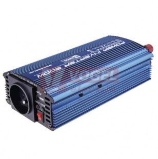 CARBOOST 600 MĚNIČ NAPĚTÍ 12VDC/230VAC, 600W (N0033)