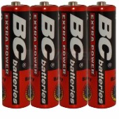 Baterie  1,50 V R6 tužková, zinkochlorid BC Extra Power MEGA (AA), shrink/12ks