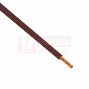 CYA   4    hnědý  H07V-K vodič jednožilový (DOPRODEJ)