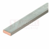 Sběrnice E-Cu  10x 3mm 1000mm CU/Sn, pocínovaná, max.140A (0348900000)