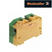 WPE 70N svorka řadová, nízká, ZE/ŽL,  šroubové připojení 1/1, š=20,5mm (9512200000)