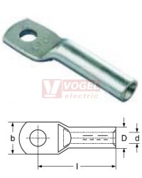 120x12  ALU      kabelové oko AL 120mm2/M12, trubkové