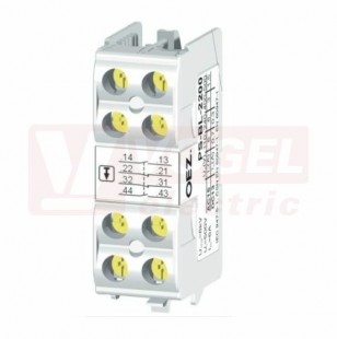 PS-BL-2200 Spínač 2x NO + 2x NC, AC/DC 60 - 240 V, pro BL1600/BL1000 (20510)