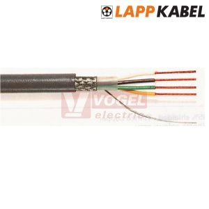 Unitronic LiYCY  4x0,25 kabel datový stíněný s barevným značením žil podle DIN 47100 (34404)