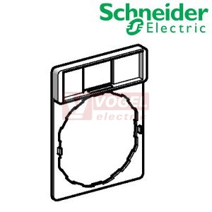 ZBZ32     Nosič štítků 30x40mm pro štítek 8x27mm, nízký, bez štítku