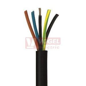 H07RN-F  5G  10 kabel pryžový (ZŽ,M,H,Č,Š) Lineax