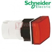 ZB6DV4 Hlavice pro signálku, integr. LED, obdélník - rudá