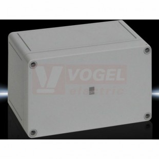 PK9514.000 (BAL) Svorkovnicová skříňka, s neprůhl.víkem, IP66, IK08, polykarbonát, hladké stěny, š180v110h90mm, RAL7035 (balení 2ks)