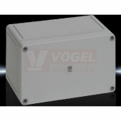 PK9514.000 (BAL) Svorkovnicová skříňka, s neprůhl.víkem, IP66, IK08, polykarbonát, hladké stěny, š180v110h90mm, RAL7035 (balení 2ks)