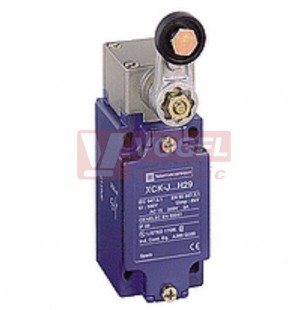XCKJ50511 Polohový spínač Universal Classic, kovový, páka s termoplast.kladkou, 1Z+1V, přednost.zapnutí, kabel.vstup 1x PG13,5, IP67