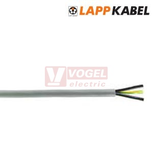 Ölflex Classic 110   3G  0,5 kabel flexibilní, plášť PVC šedý, čísl.žíly se ze/žl (1119003)