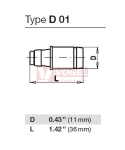 Pojistka E14/D01  16A gG/gL 400VAC/250VDC (SIBA 1002704)