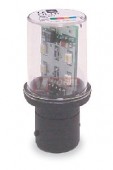 Žárovka LED Ba15d  230V AC DL1BDM3 zelená (6+6 SMD LED)