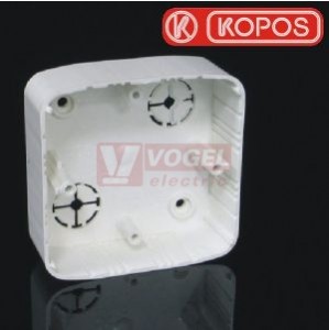 LK 80X28 T_HB krabice lištová š/v/hl 80,5x80,5x28mm, barva bílá RAL9003, PVC (Tango)