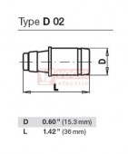 Pojistka E18/D02  35A gG/gL 400VAC/250VDC (SIBA 1002804)