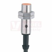 IFM IF5188 Indukční snímač M12, 10-36VDC, Sn=2mm, mosaz, nestíněný, délka 35mm, PNP/NO kabel 2m PVC 3x0,34mm2, spínací frekvence 1500Hz, IP67 (IFB 3002-BPKG)