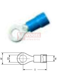 BF-M4      Oko lisovací s izolací PVC (1,5-2,5mm2)