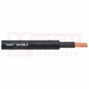 H07RN-F  1x  10  450/750V kabel pryžový pro drsné provozní podmínky, barevné žíly bez zl/žl (1600194)