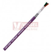 PROFIBUS Unitronic BUS PB FD P L2/FiP 1x2x0,64 PUR fialový, vysoce flexibilní (energ.řetězy), bezhalogenový, klasická konstrukce kabelu (2170222)