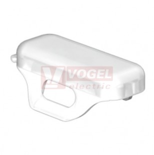 WKM  8/20 nosič štítku transparentní 8x20mm, upevnění na kabel váz.páskou, uzavíratelný, pro průřez vodiče 16-150mm2, Polypropylen (1753490000)