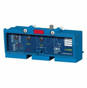 SE-BH-0630-DTV3 Nadproudová spoušť charakteristika distribuční D, In 630 A, nastavení IR 250 - 630 A, pro BH630 (25100)