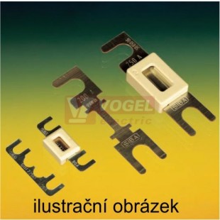 Pojistka Siba 9005805 160A/80V rozteč 60mm, (jištění baterií prům.vozíků) DIN43560/1