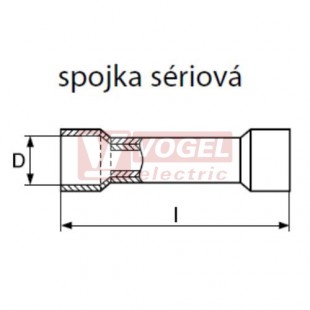 NL  70  Cu kabelová spojka 70mm2