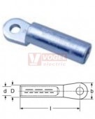 240x10  ALU-F    kabelové oko AL 240mm2/M10