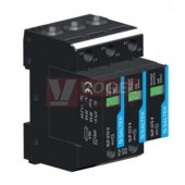 SLP-275 V/3 S přepěťová ochrana, typ 2 (L1,L2,L3-PE,zem), 40kA (8/20µs) se signalizací(A01761)